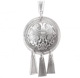 Подвеска шумящая «Двуглавая птица»