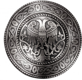 Фибула накладная «Двуглавая птица»