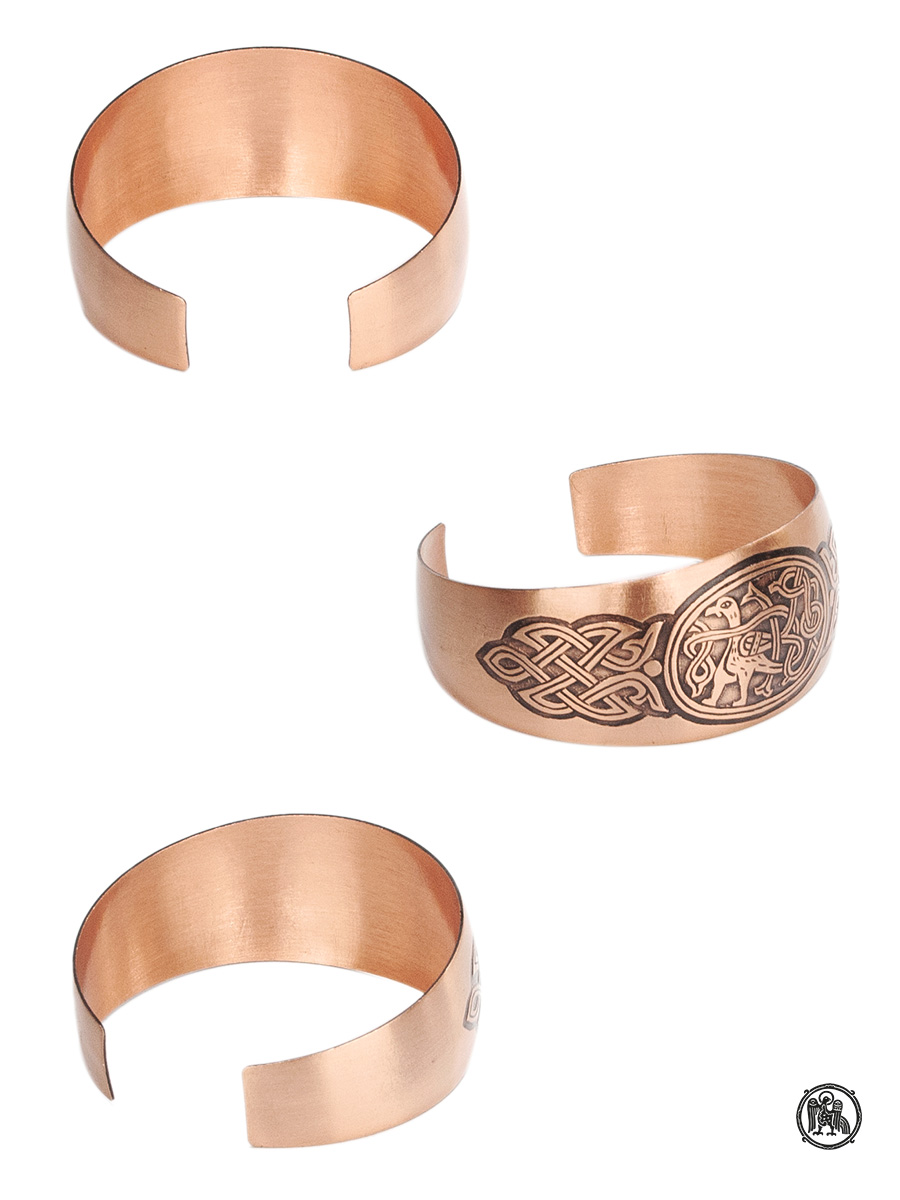 Браслет «Мирная птица с переплетенным хвостом»