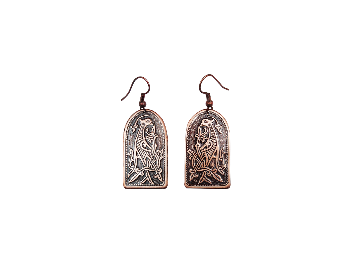Серьги «Киевская птица»